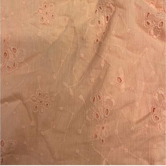 [Free people] Tangerine Embroidery Lace Crop Blouse Top - Picture 10 of 11